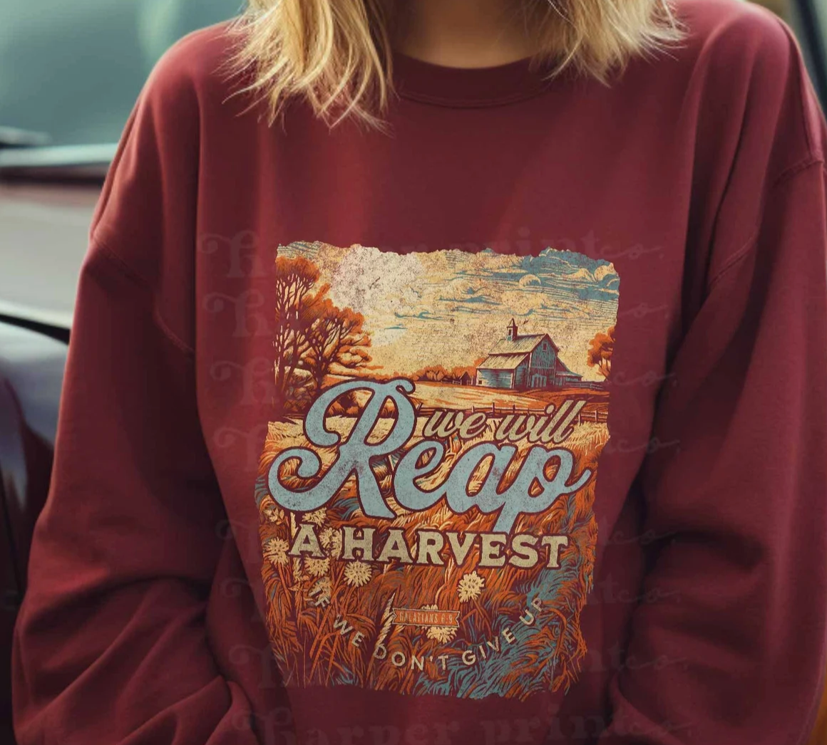 We will reap a harvest