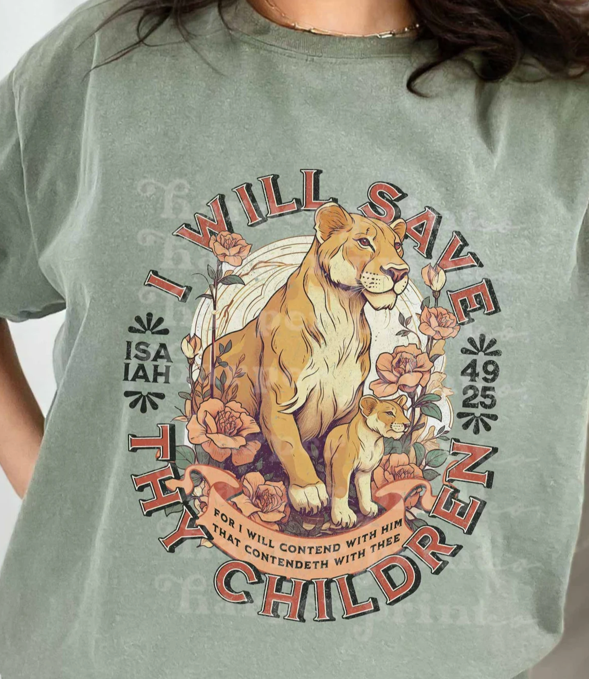 Save thy children lion