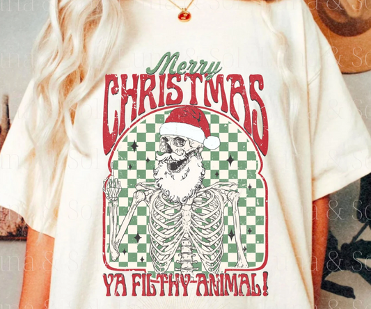 Merry Christmas Filthy Animal