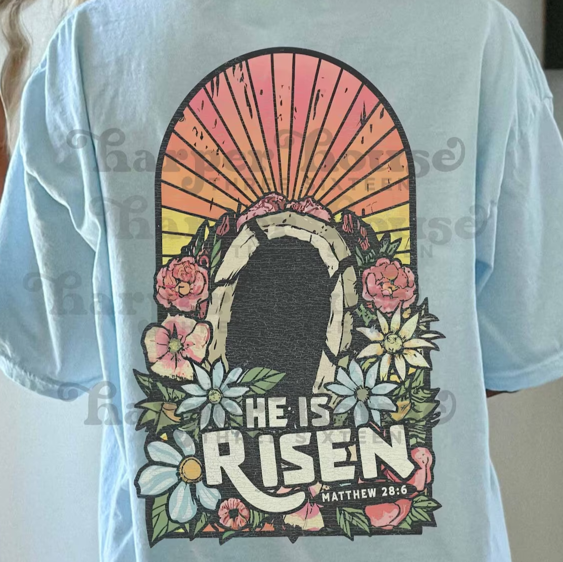 He is risen- tomb