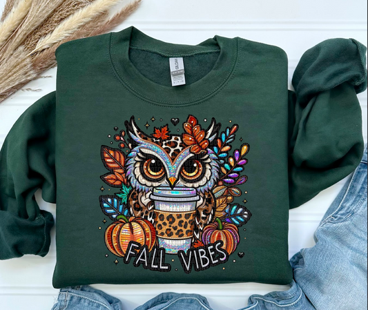 Fall Vibes Owl