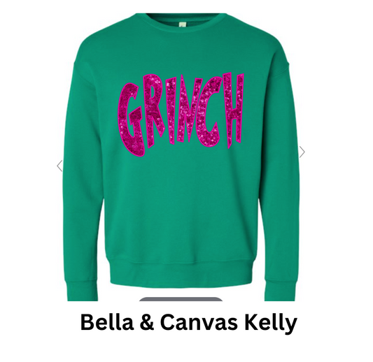 Green Guy Sequins Pink