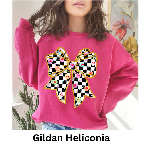 Candy Heart Bow