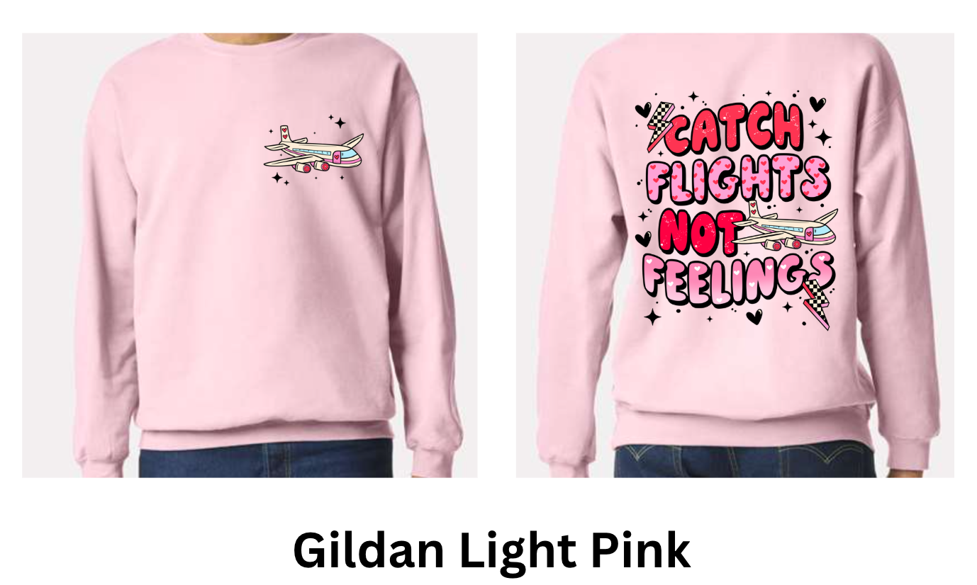 Catch Flights Front and Back