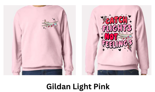 Catch Flights Front and Back