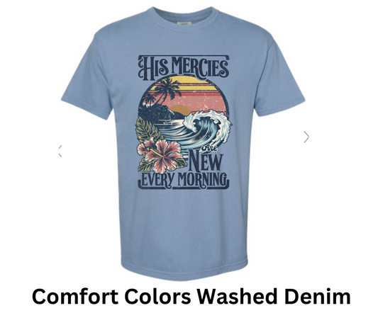 His mercies are new every morning