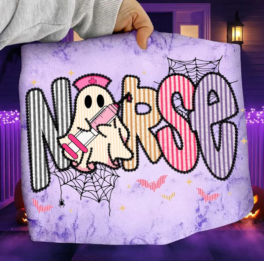 Nurse Ghost Seersucker