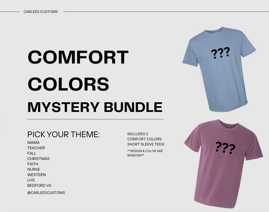Comfort Colors Mystery Bundle- 2 Short Sleeve Comfort Colors