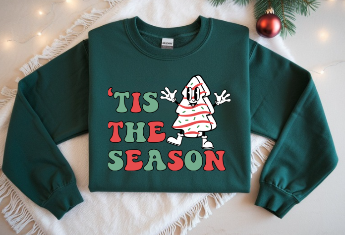 Tis the Season Tree Cake