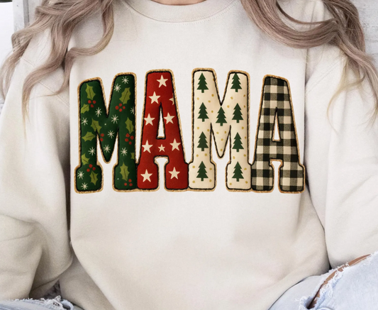 Christmas Mama Patchwork
