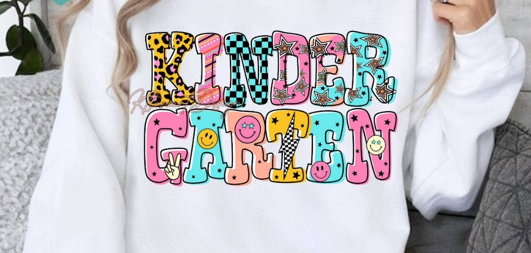 Grade tee (prek-5th) adult