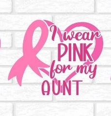 I wear pink for