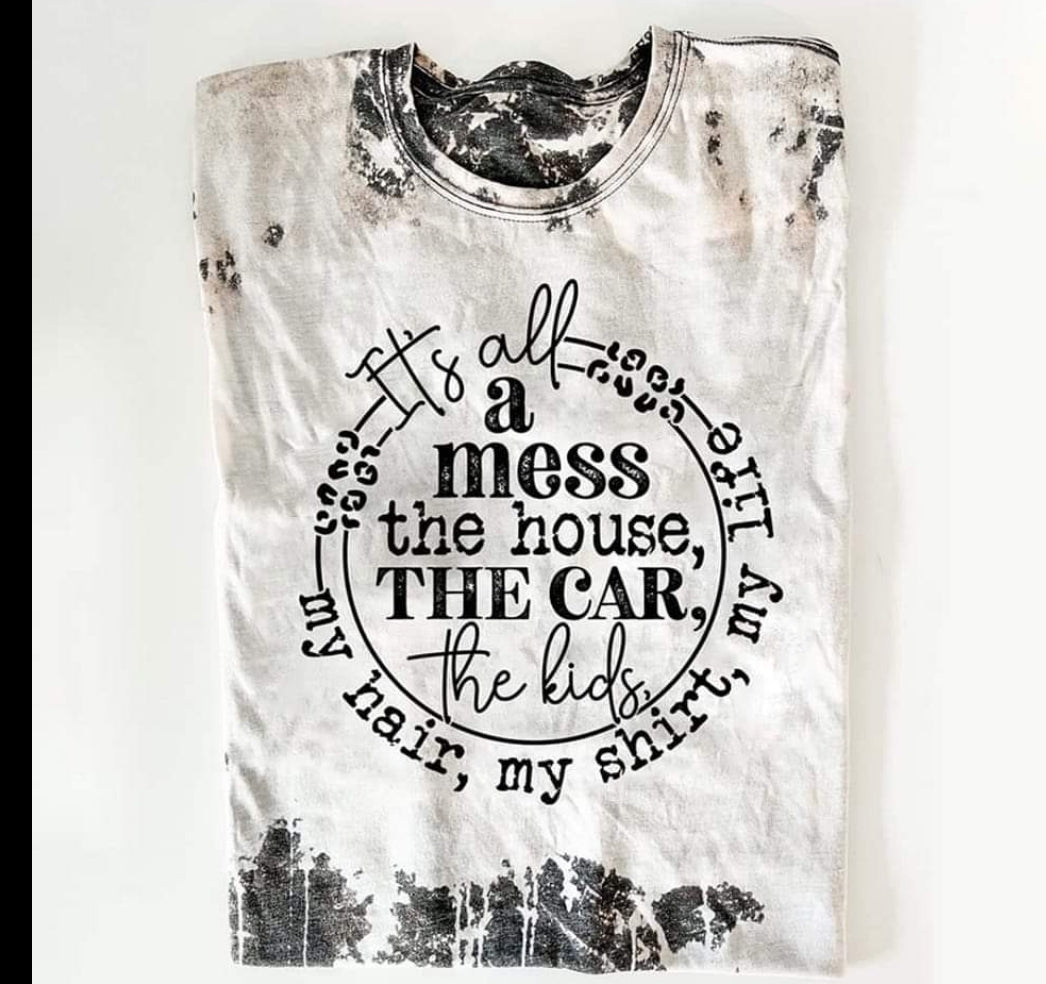 Its all messy
