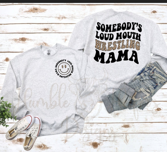 Someones loud mouth wrestling