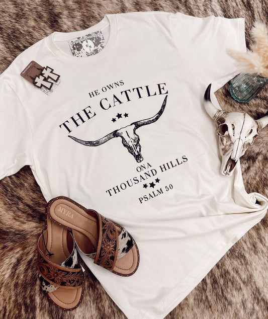 He owns the cattle on a thousand hills