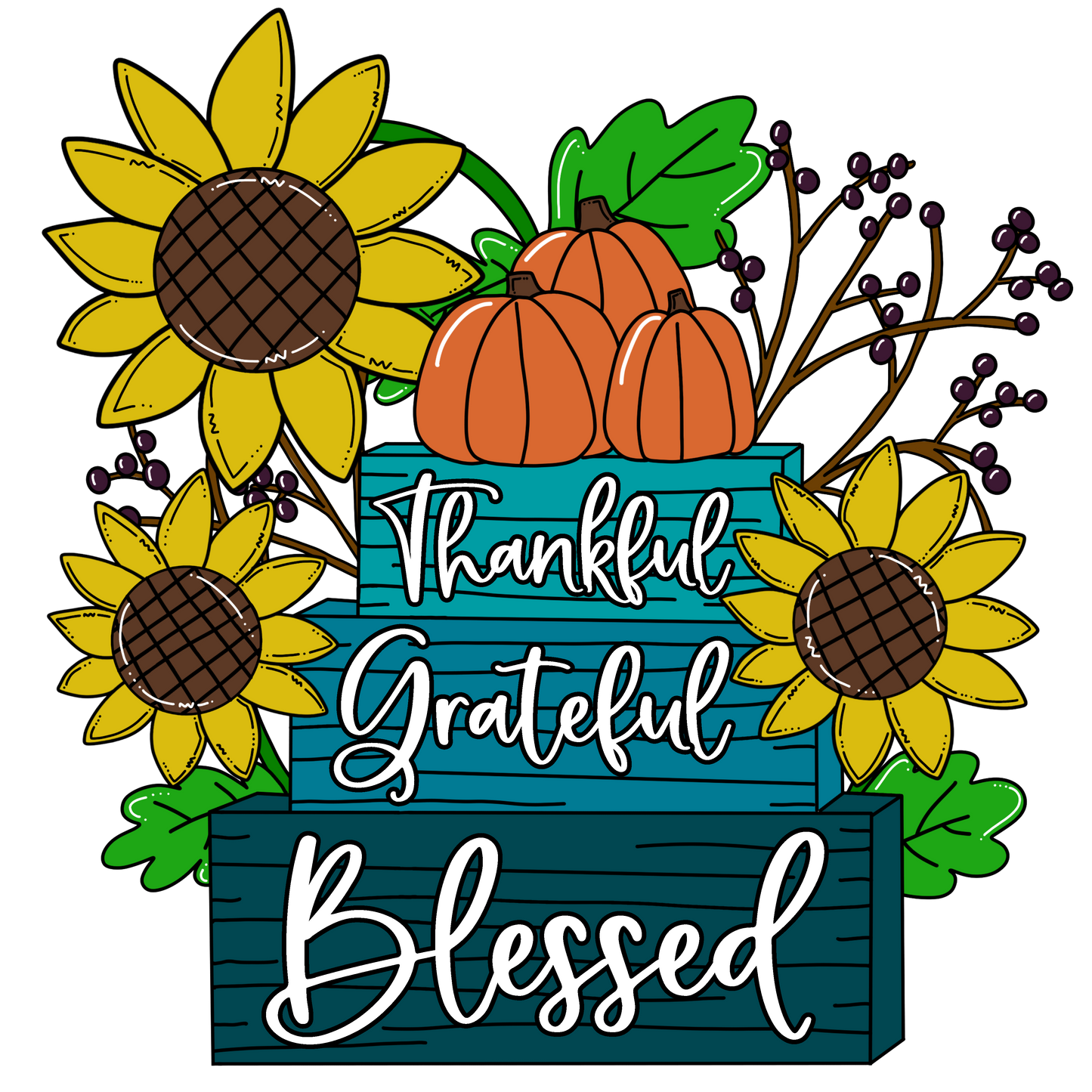 Thankful Grateful Blessed YOUTH