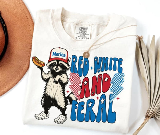 Red white feral youth