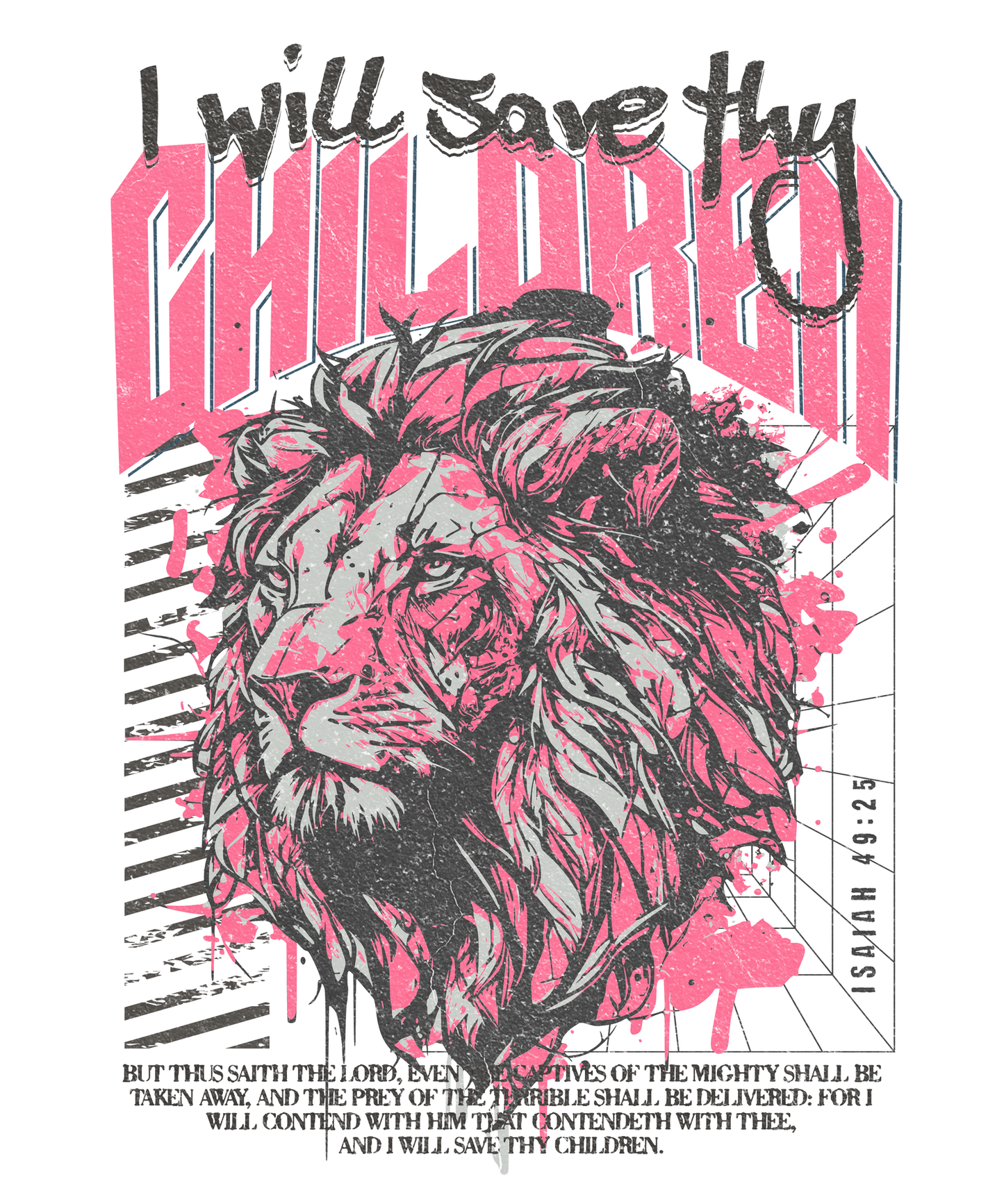 Save thy children Pink