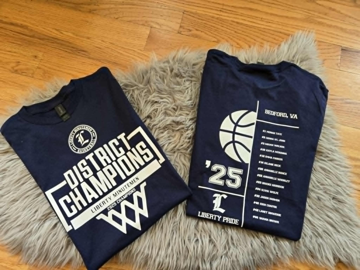 Liberty District Champions White Font