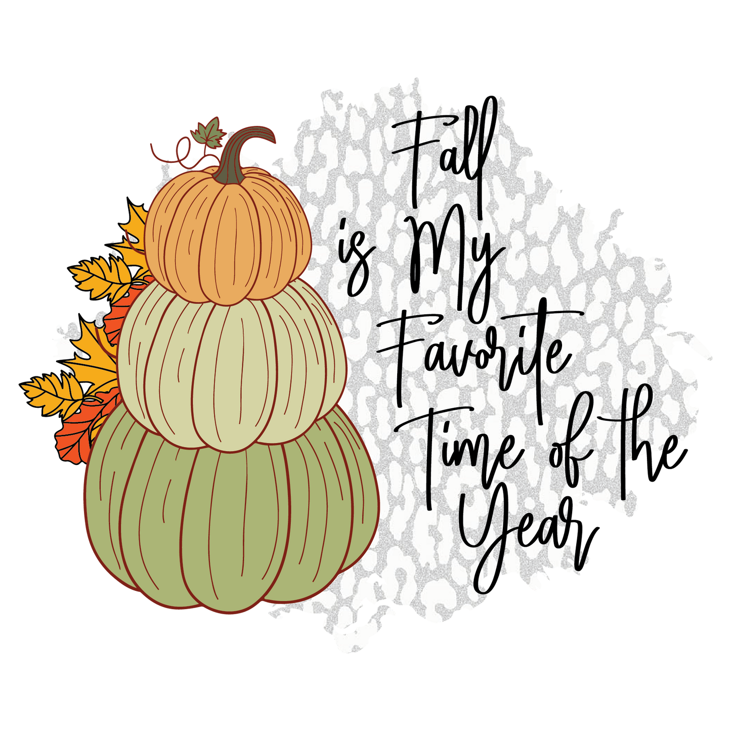 Fall is my favorite time of year