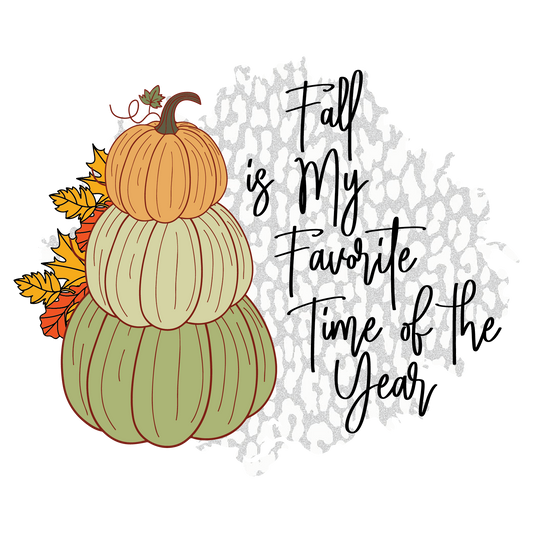 Fall is my favorite time of year