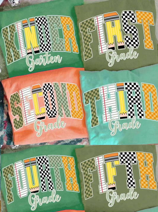 Retro Boys Back To School Adult