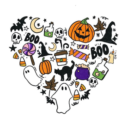 Halloween Heart Kids