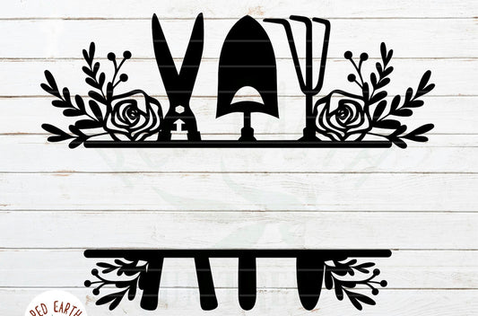 Garden Split Monogram