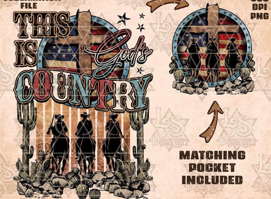 God’s Country front and back