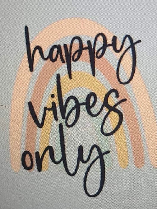 Happy Vibes Flag