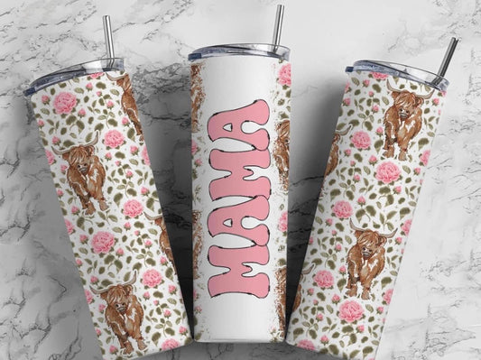 Mama Highland Tumbler