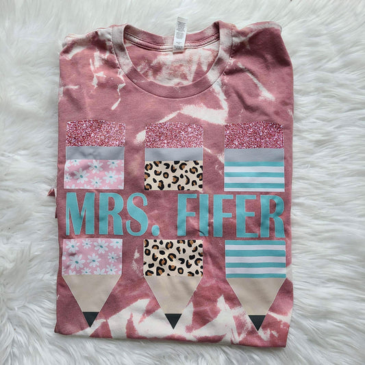 Personalized Teacher Pencil