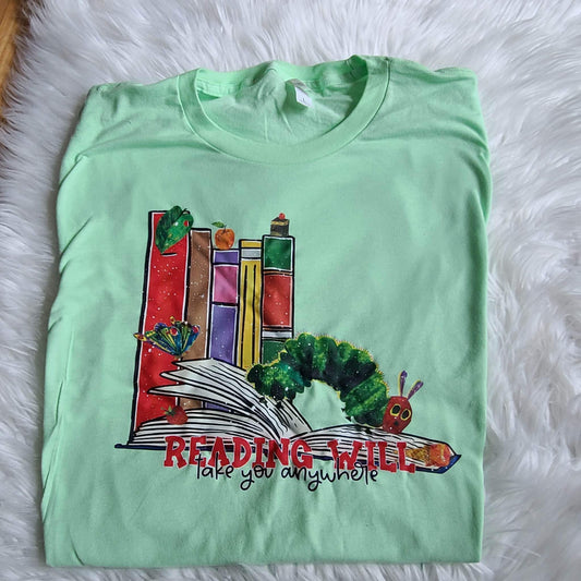 Reading will take you anywhere