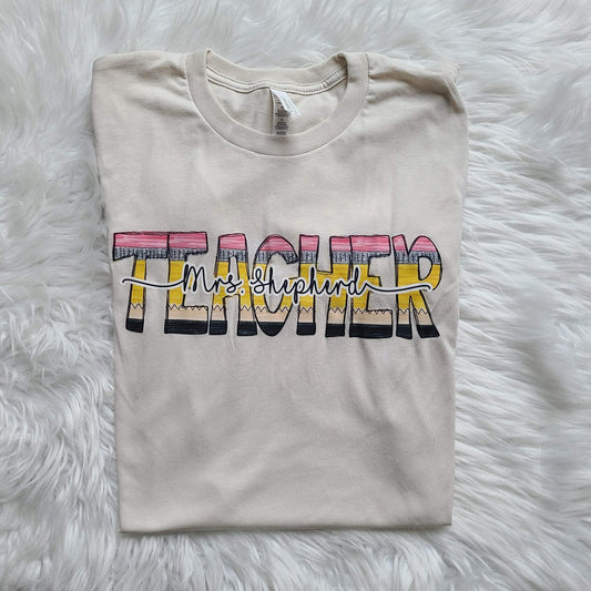 Teacher Pencil Alpha