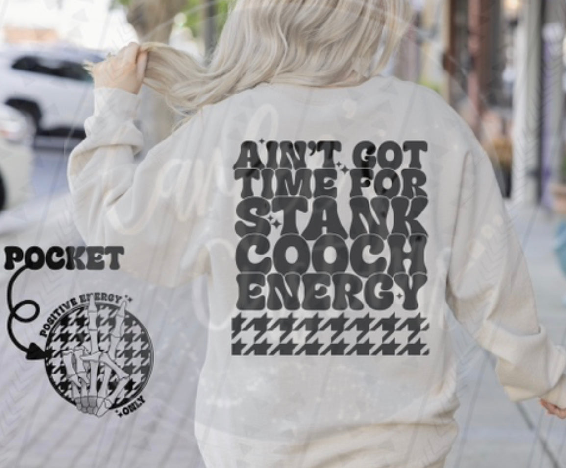 Stank cooch energy front and back