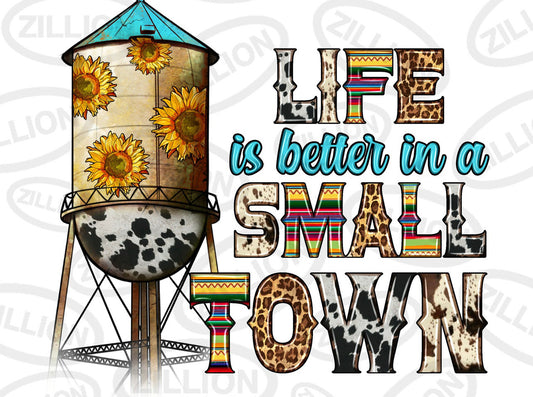 Life is better in a small town