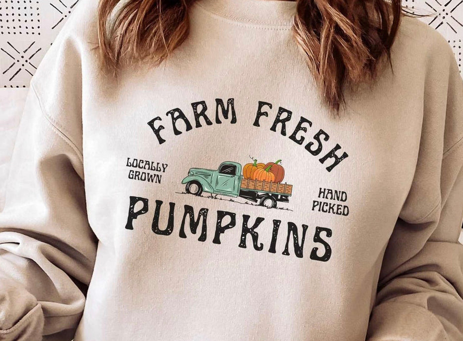 Farm fresh pumpkins