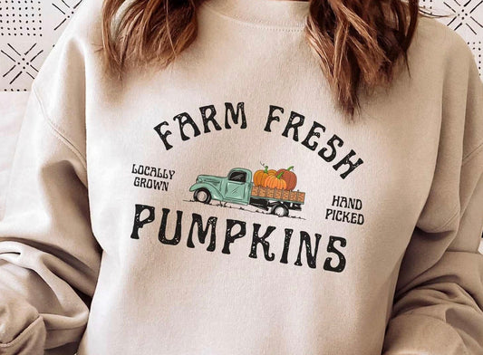 Farm fresh pumpkins