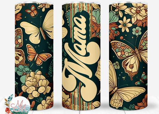 Retro Mama tumbler