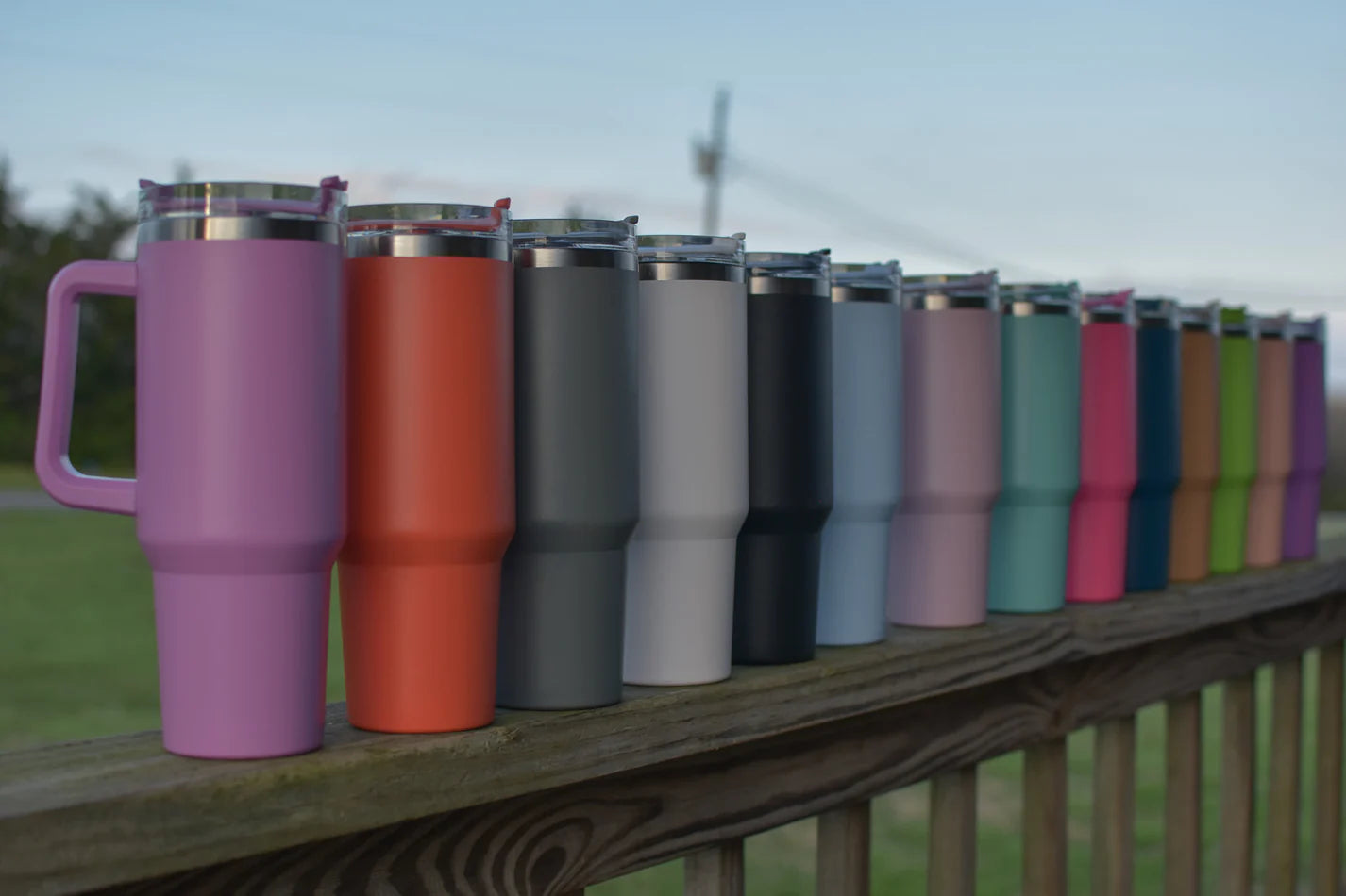 40 OZ Engraved Monogram Tumbler Double Wall- CLOSING SEPT 11