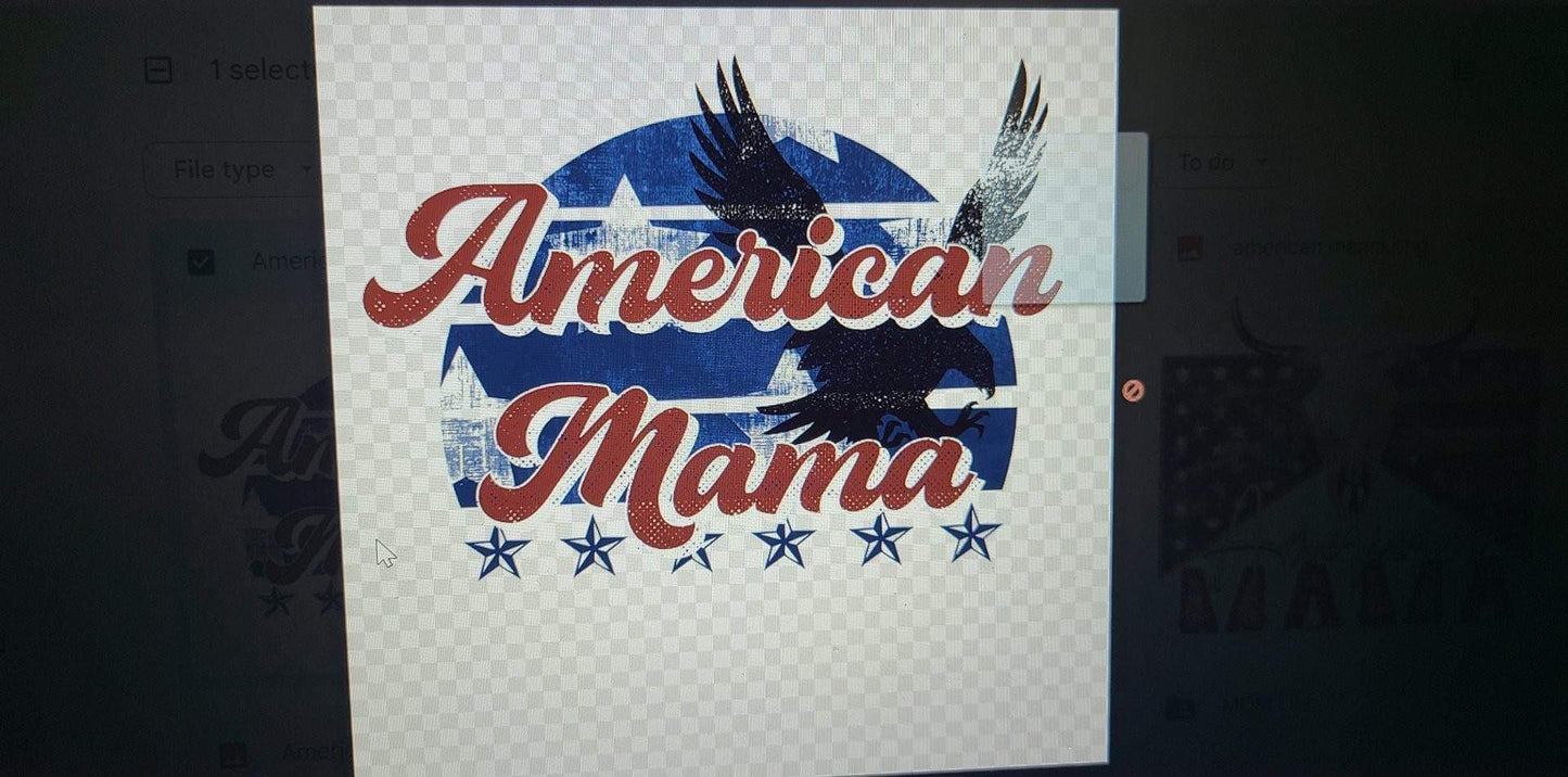 American Mama eagle