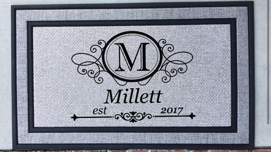 Personalized Door Mat