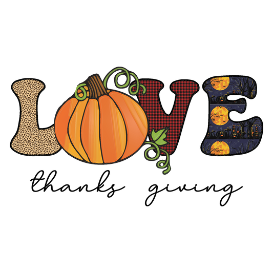 Love thanks giving