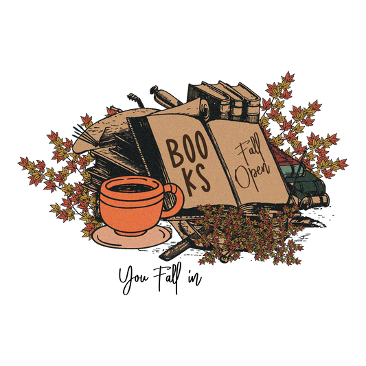 Books Fall Open You Fall In