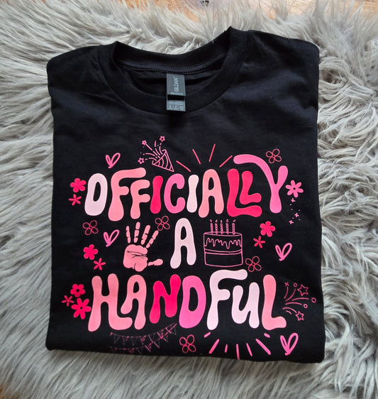 Officially a handful