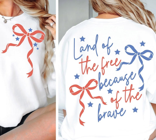 Land of free Front & Back