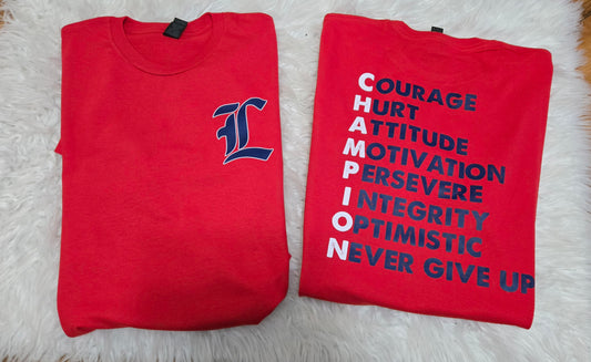 Liberty Soccer front and back