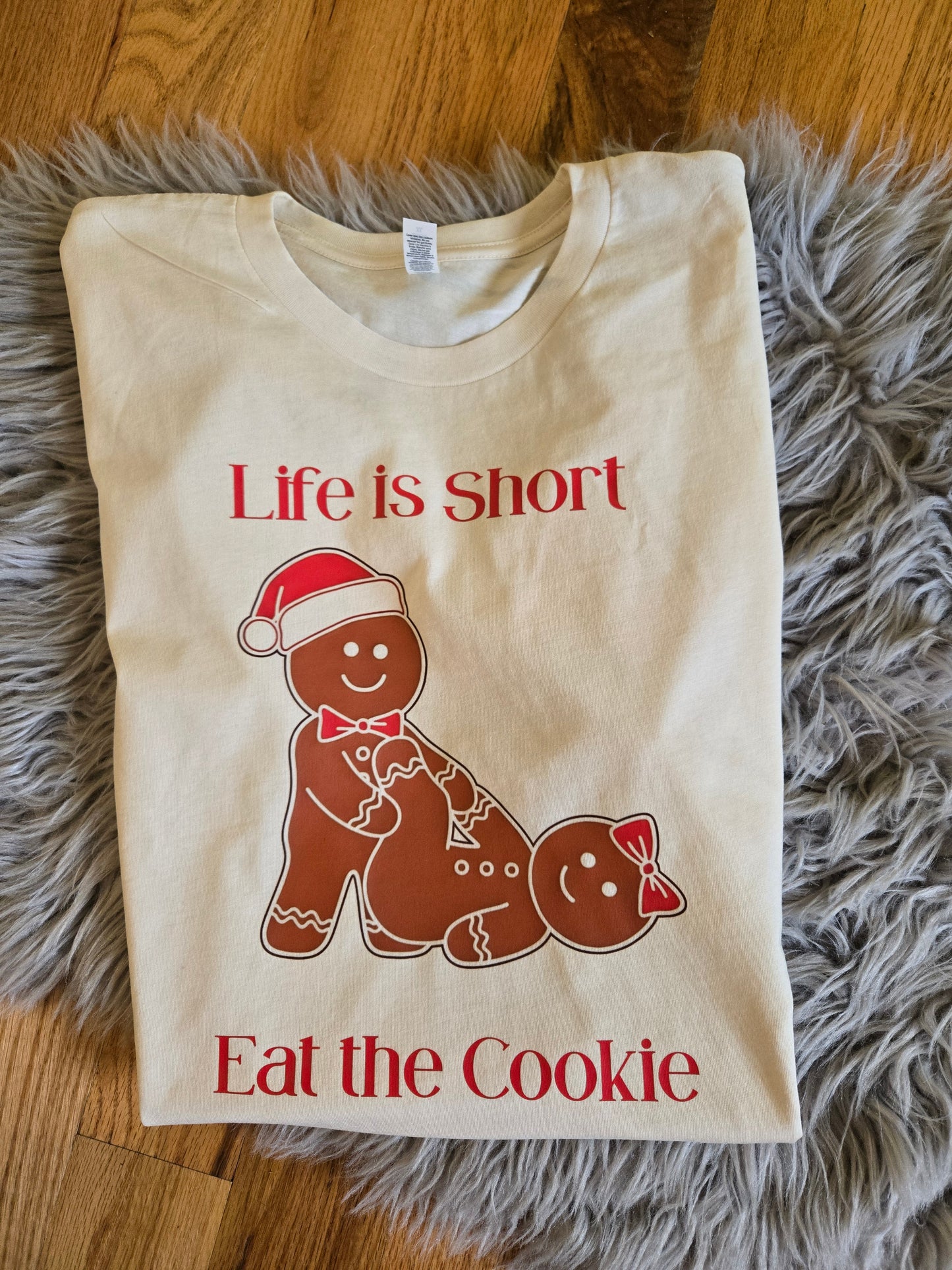 Life is short eat the cookie