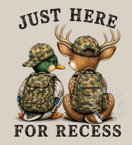 Just here for recess