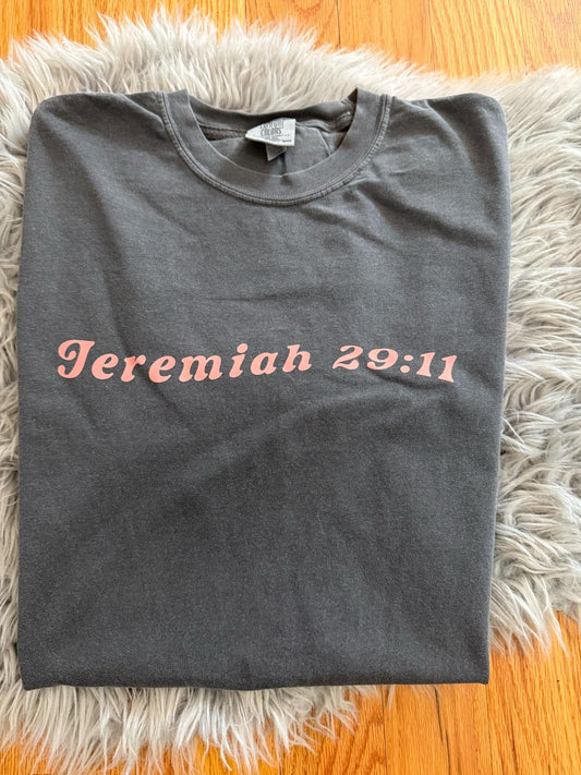 Front and back Jeremiah 29:11